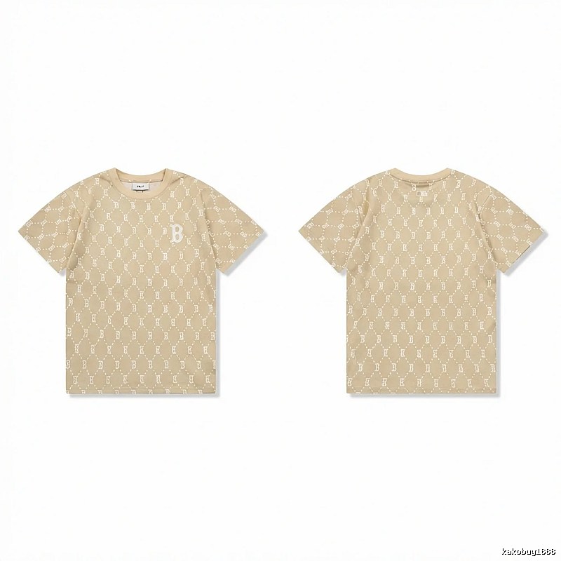 MLB Old Flower Style Beige T-shirt