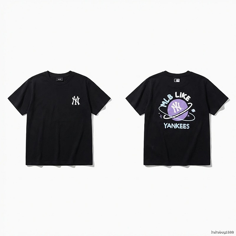 MLB Planet Style Black T-shirt