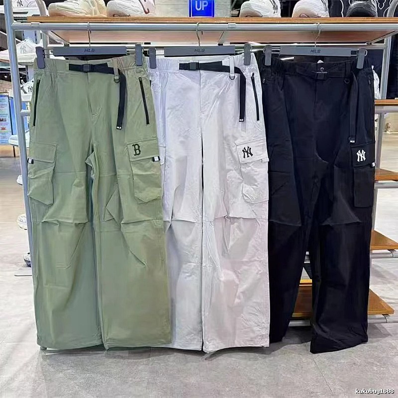 MLB Streetwear Assorted Colors Logo Cargo Pants