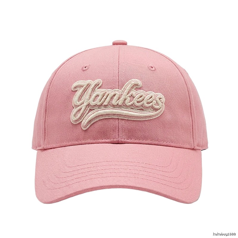 MLB Yankees pink baseball cap