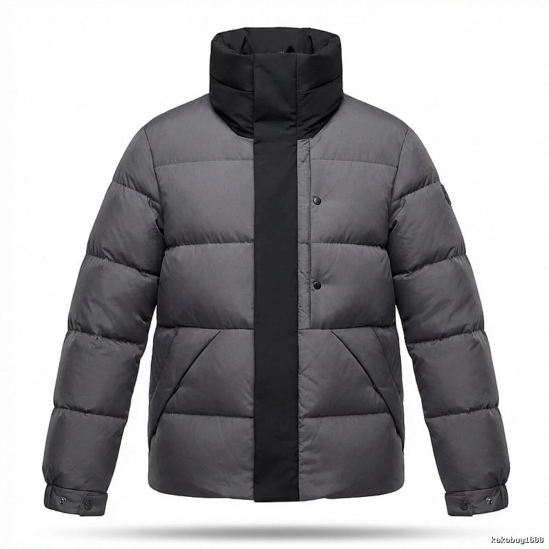Moncler classic grey down jacket