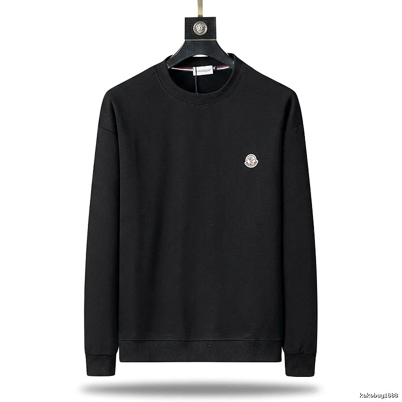 Moncler classic simple black sweatshirt