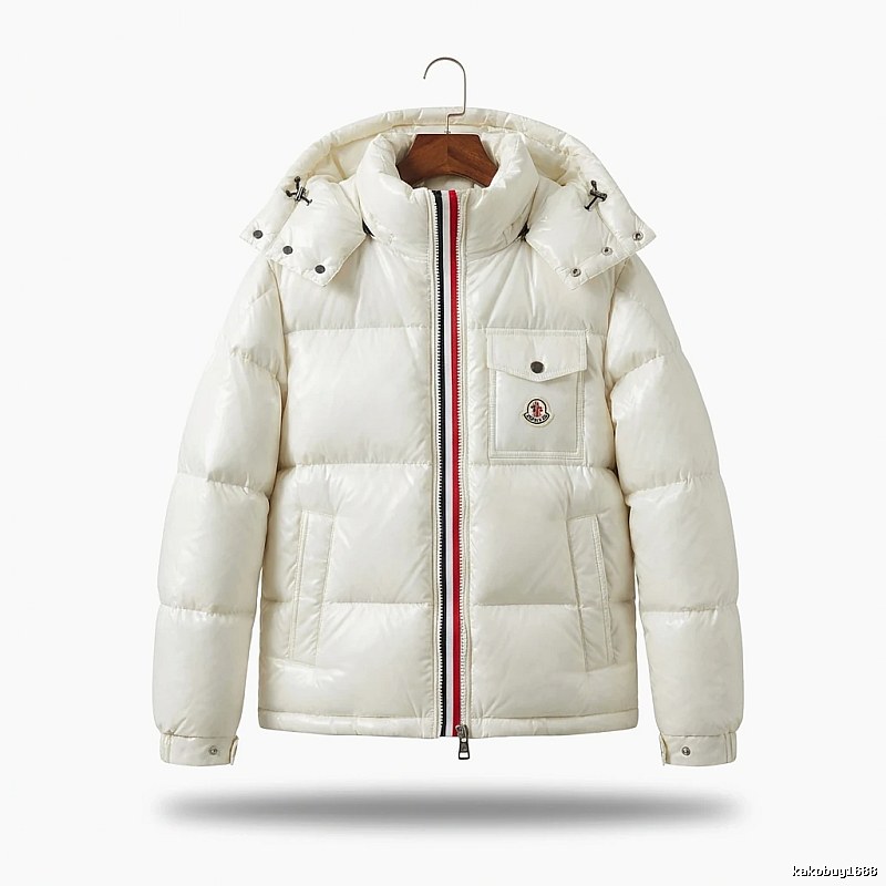 Moncler classic style fashionable white down jacket