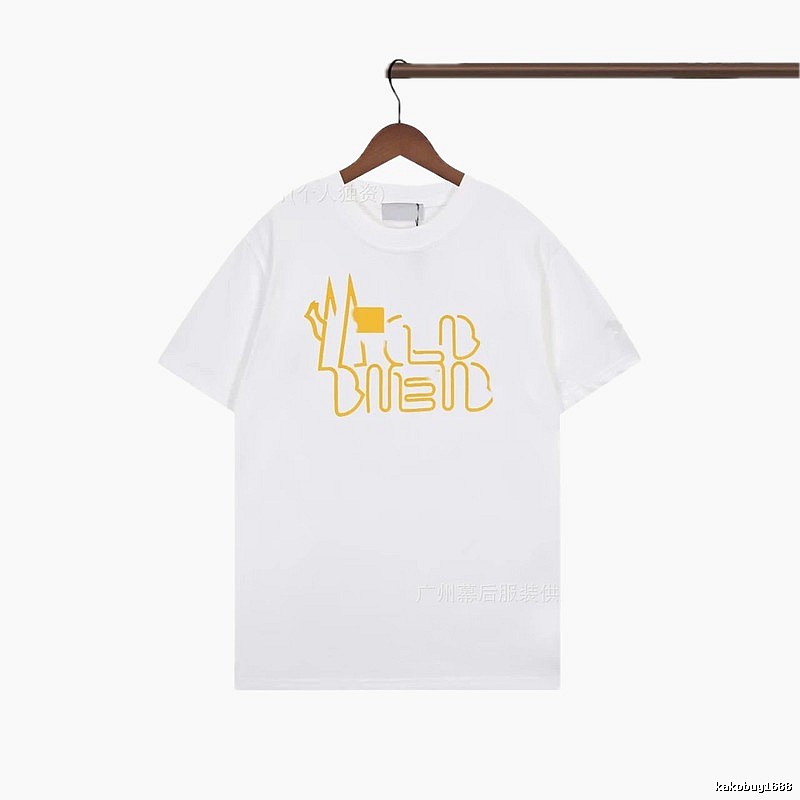 Moncler Line Sketch Print Casual Style White T-Shirt