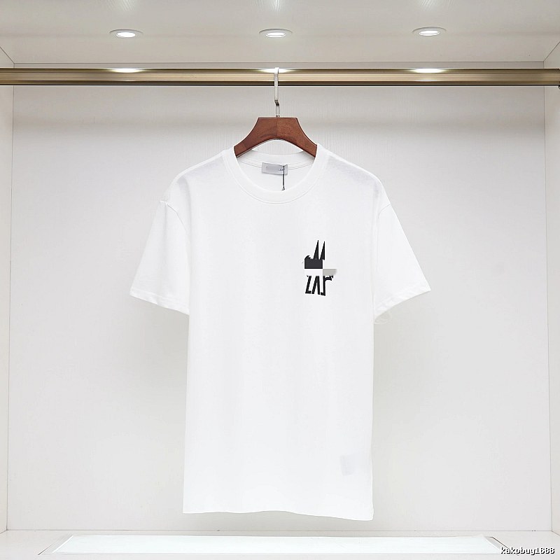 Moncler Printed Casual-style White Short-sleeve T-shirt