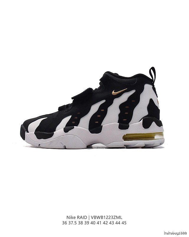 Nike RAID Black and White Fashionable Sports Shoes