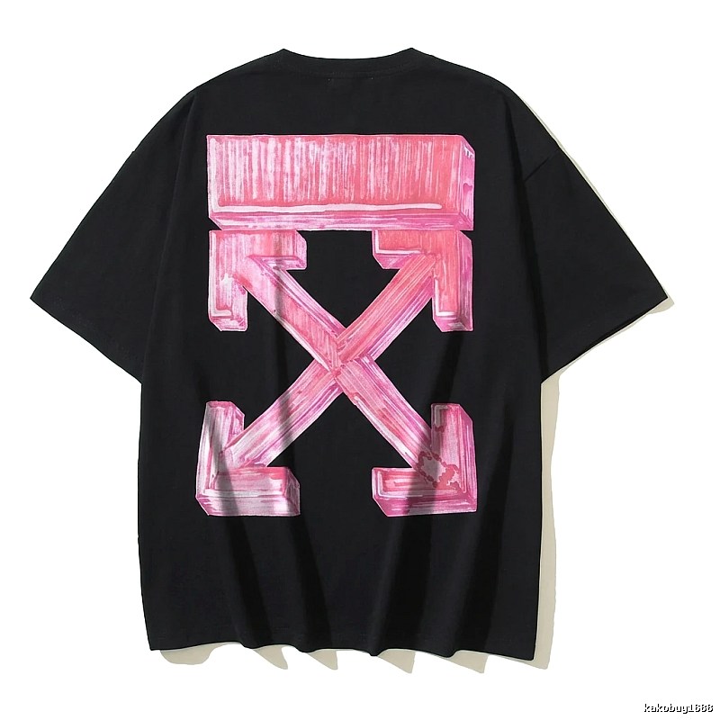Off-White Arrow Trendy Cool Black T-shirt