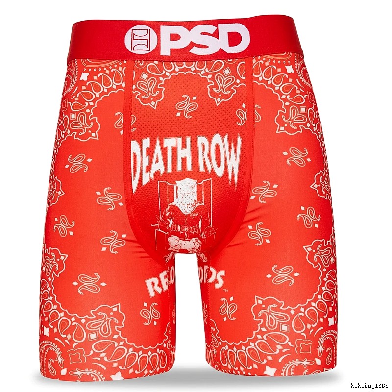 PSD Death Row Retro Style Red Underwear
