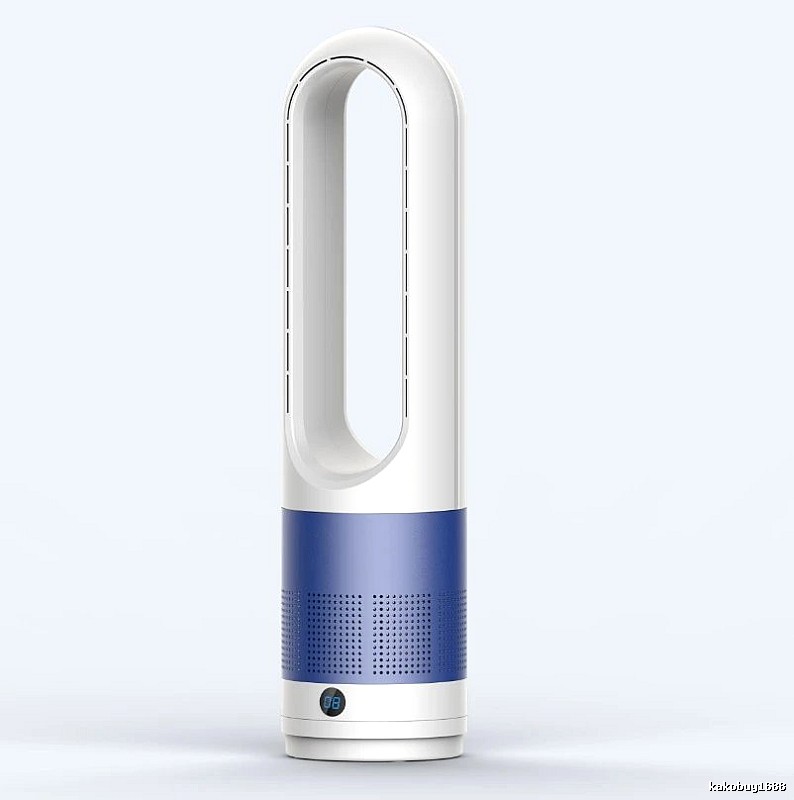 Quiet Room Bladeless Tower Fan 18-inch Single-cooling Version