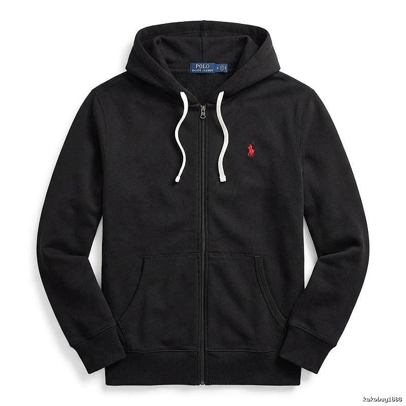 Ralph Lauren black casual style hoodie