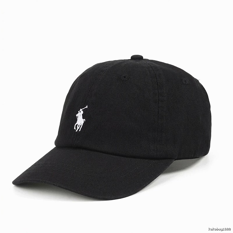 Ralph Lauren classic and simple style black hat