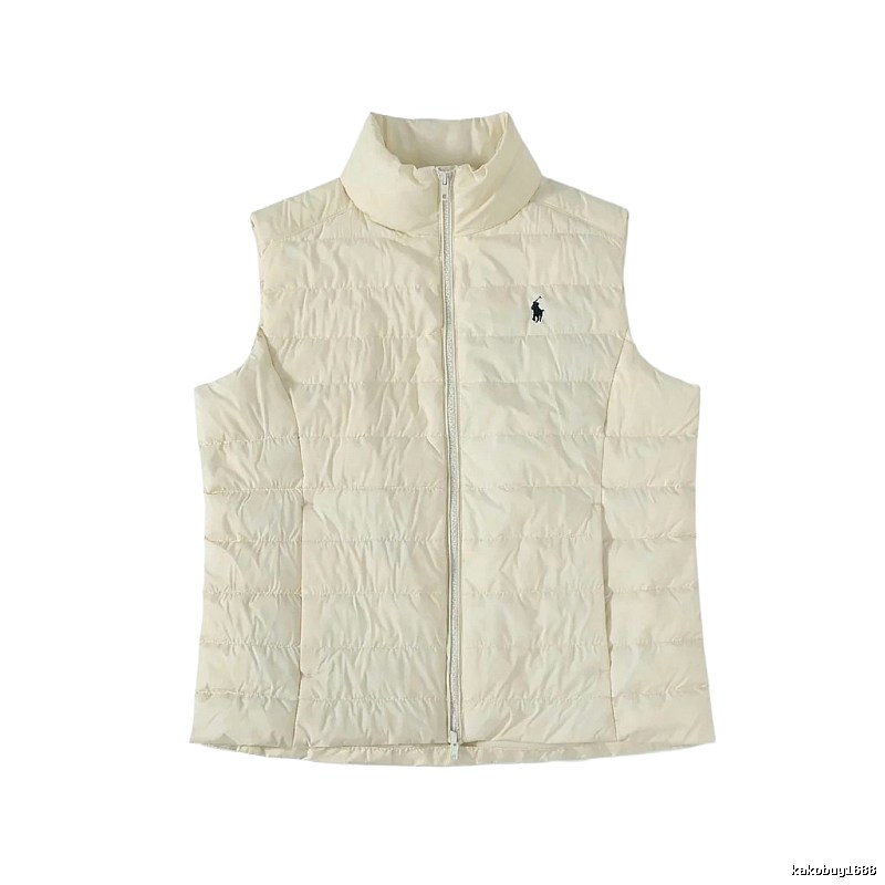 Ralph Lauren Classic Beige Down Vest