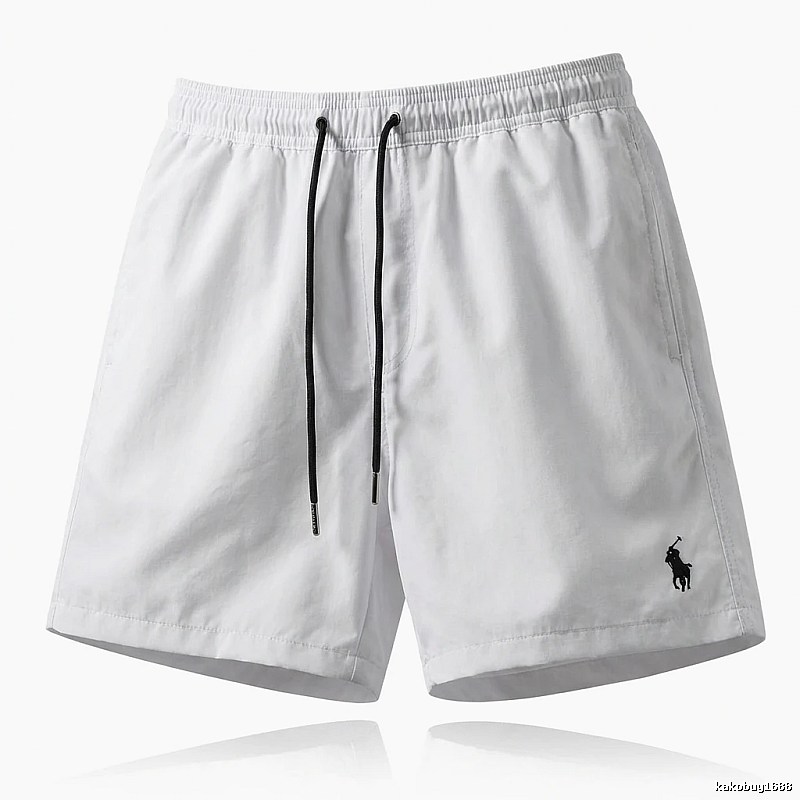 Ralph Lauren minimalist style white shorts