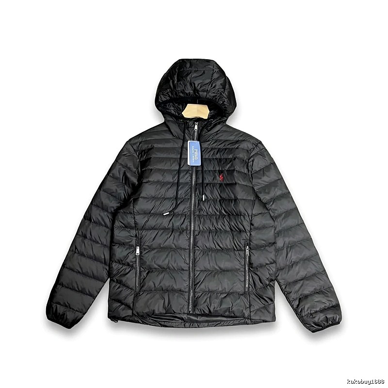 Ralph Lauren Polo Black Simple Down Jacket