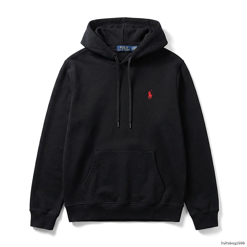 Ralph Lauren Polo hooded black sweatshirt