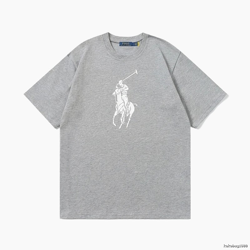 Ralph Lauren Polo-style grey T-shirt
