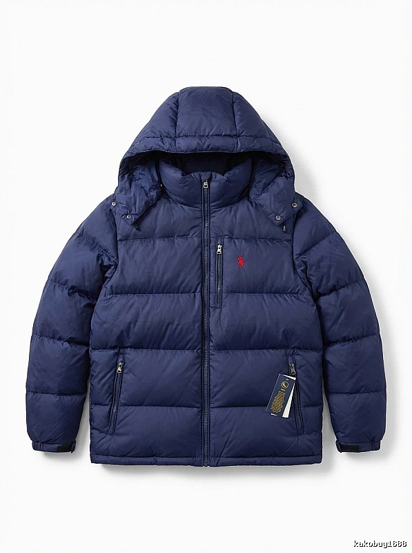 Ralph Lauren trendy brand blue down jacket