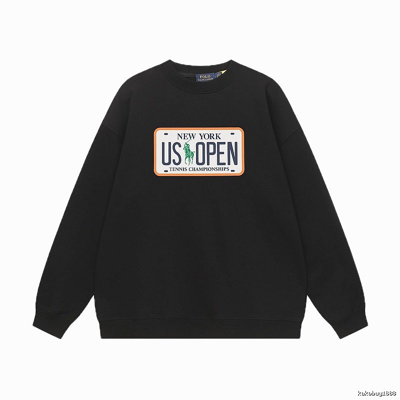 Ralph Lauren US OPEN Black Sweatshirt