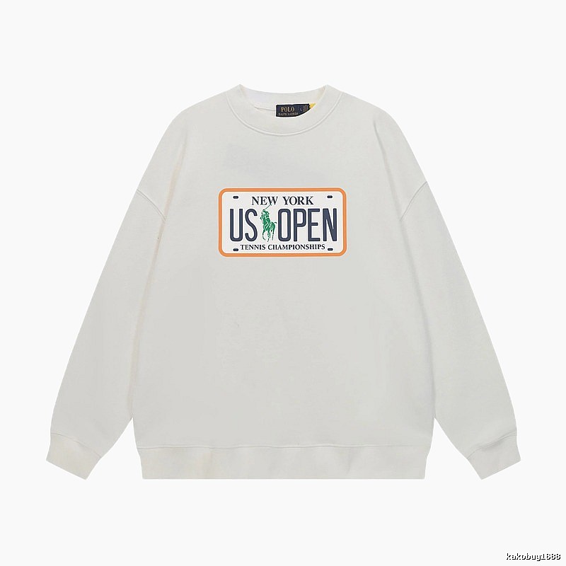 Ralph Lauren US OPEN White Sweatshirt