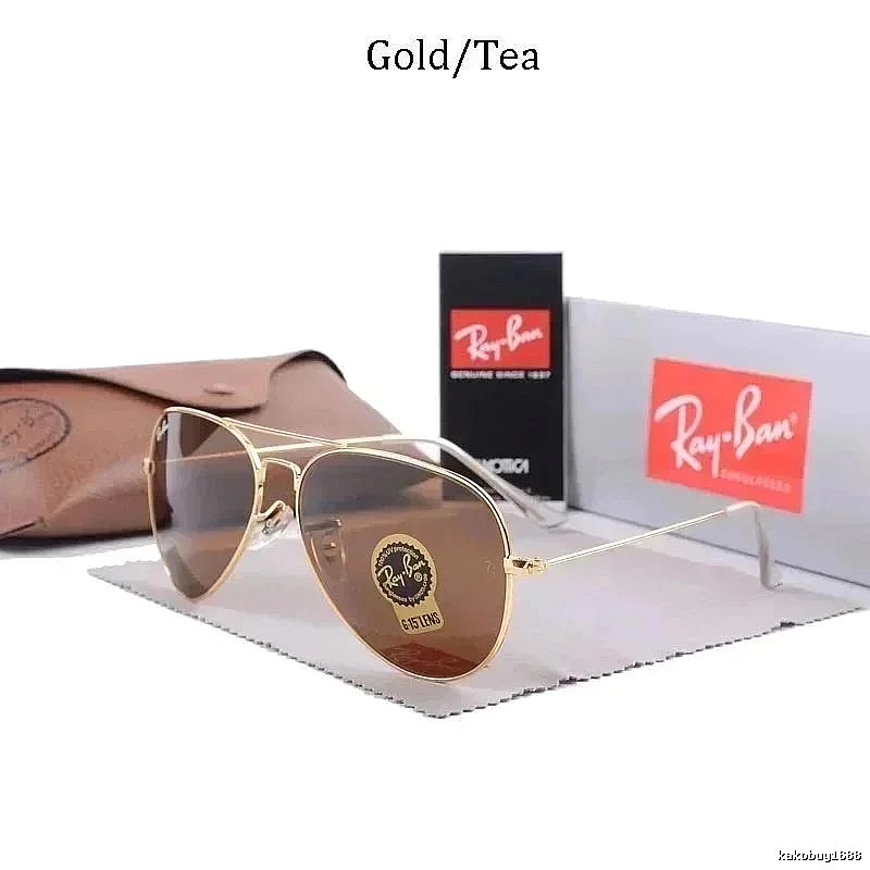 Ray-Ban Summer Aviator sunglasses Metal Frame Sunglasses with Bold Graphic