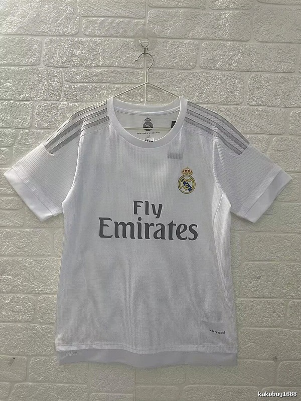 Real Madrid Classic Retro Teka soccer jersey White Retro Football with Travel-Friendly Style
