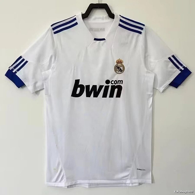 Real Madrid Compact Retro Teka soccer jersey White Retro Football for Smart Casual Looks
