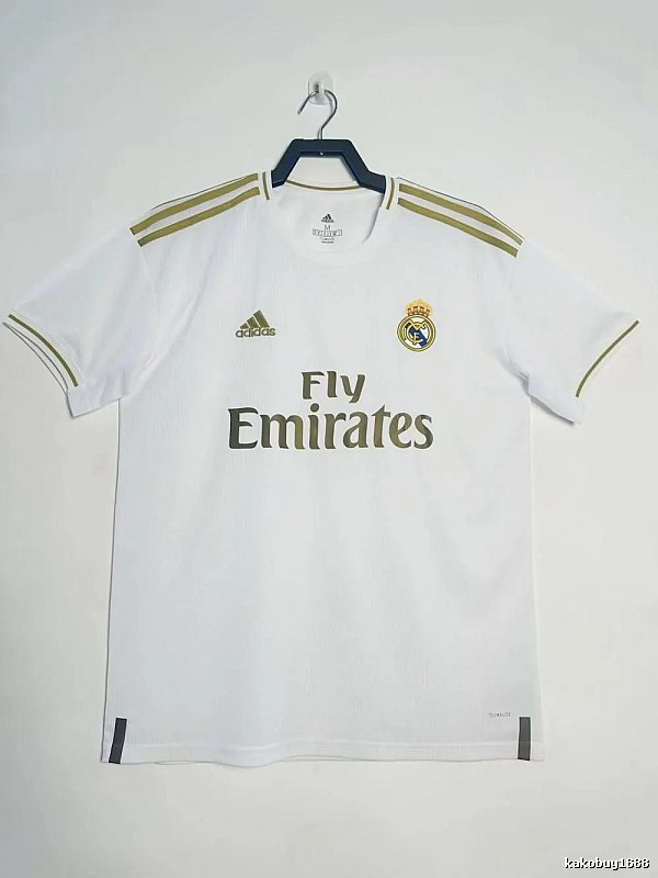 Real Madrid Resort Retro Teka soccer jersey White Retro Football with Premium Look