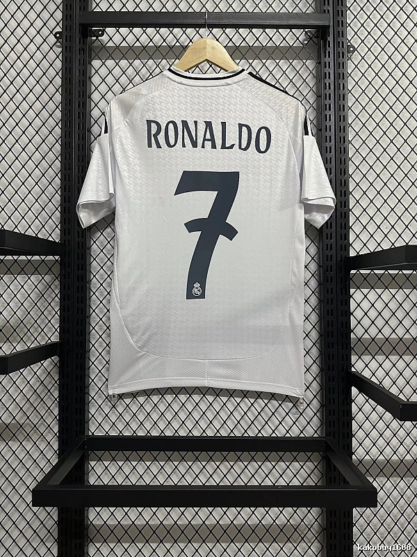 Real Madrid Streetwear Home soccer jersey White Real Madrid with Logo Accent Select Edition
