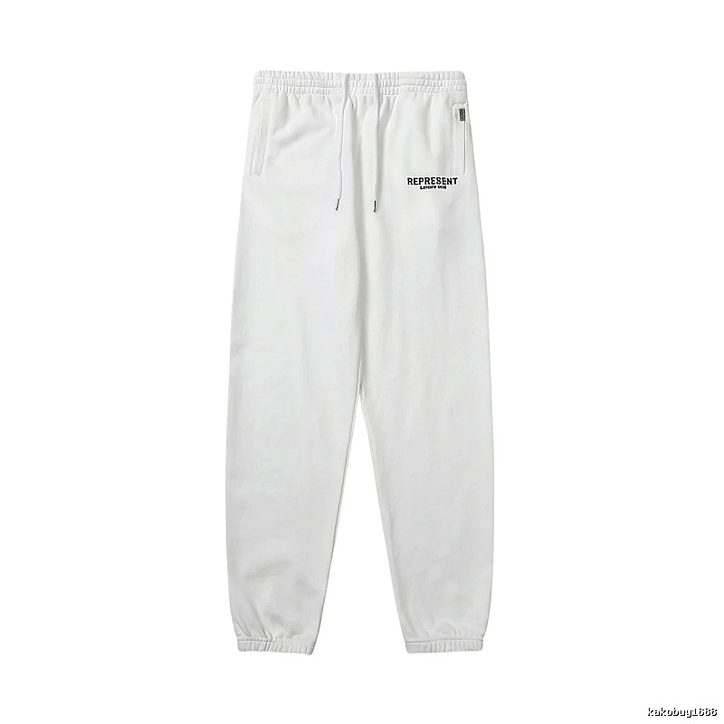 REPRESENT Basic White Sweatpants