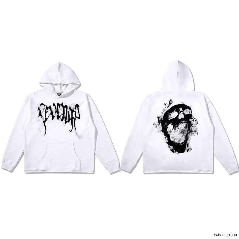 Revenge dark - style white hoodie