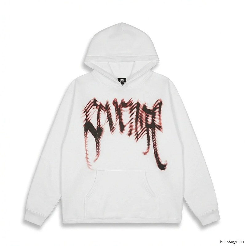 Revenge Gothic Style White Hoodie