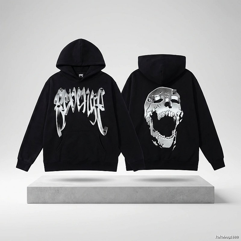 Revenge Skull Dark Style Hoodie