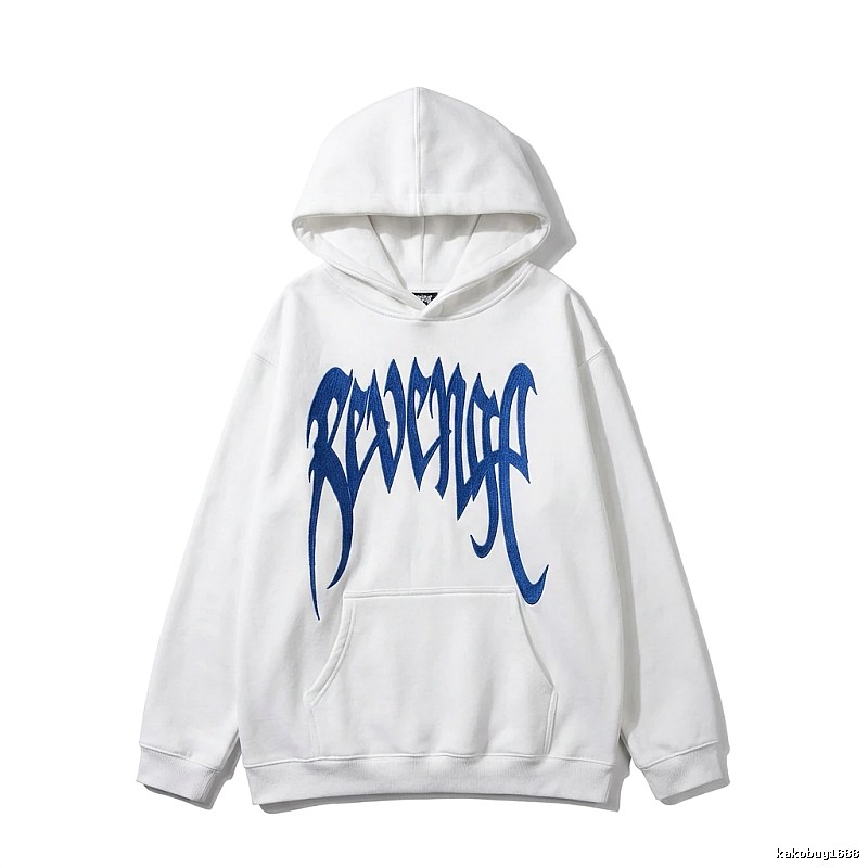 Revenge trendy and cool style white hoodie