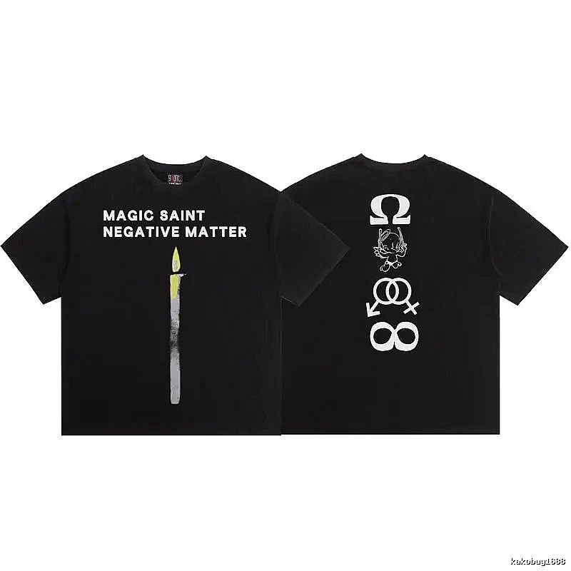 SAINT Magic Collection Street Style Black T-Shirt