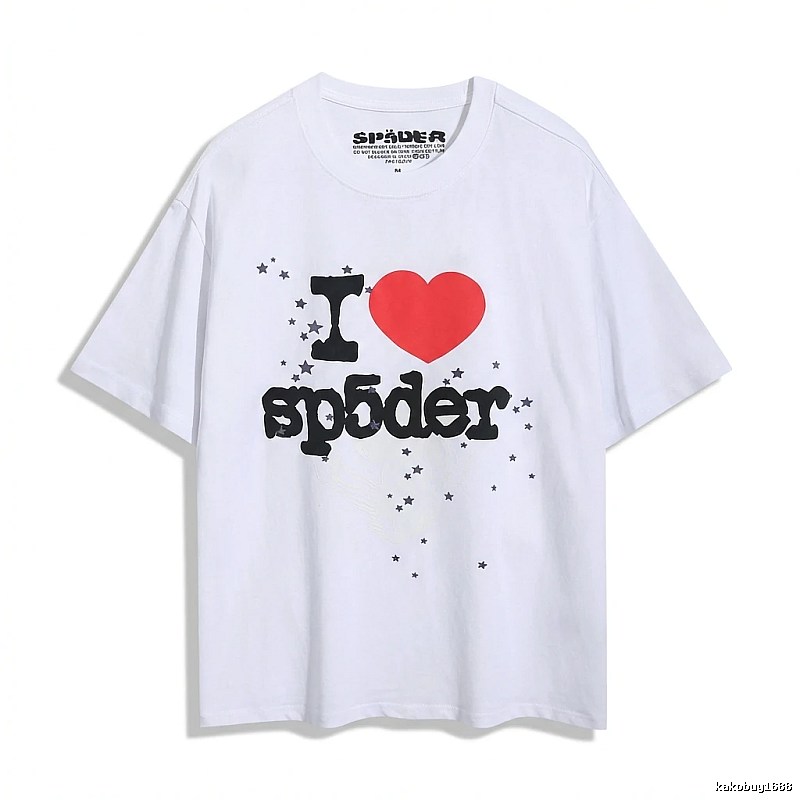 Sp5der Love Star Style White T-shirt