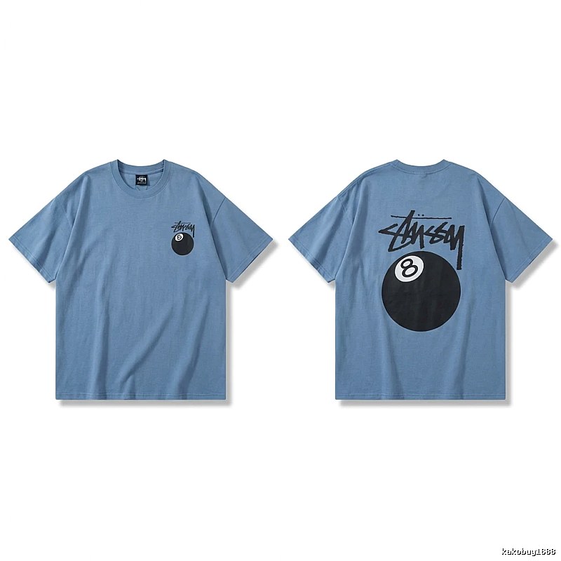Stussy 8-ball blue T-shirt