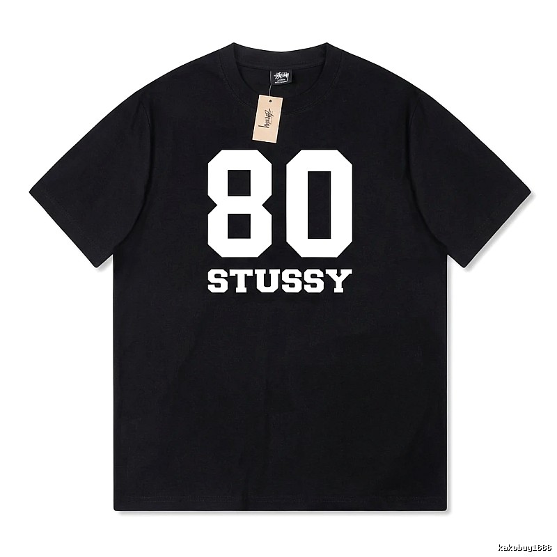 Stussy digital style black T-shirt