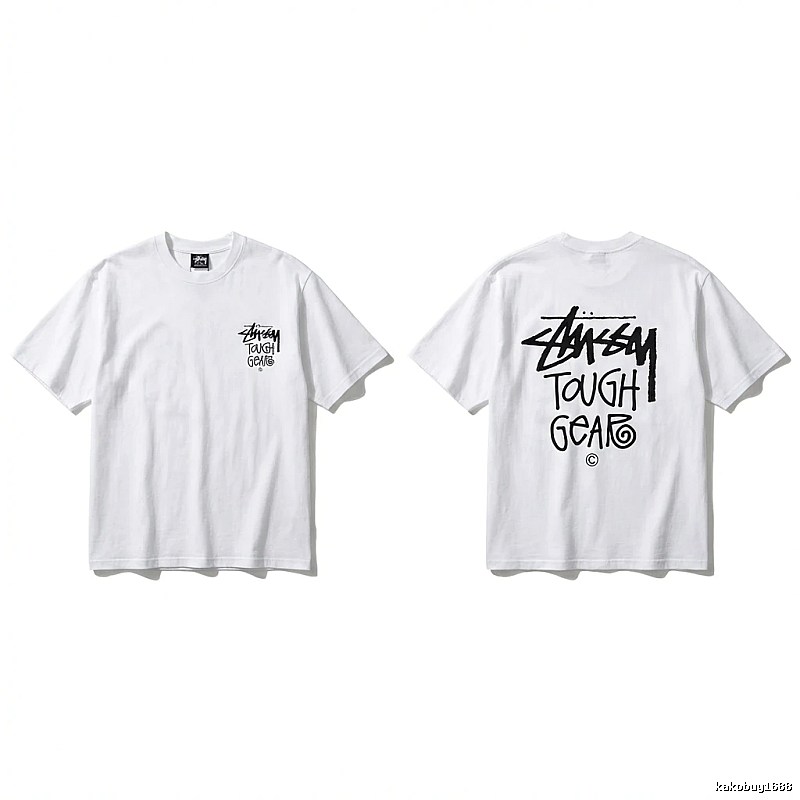 Stussy Graffiti Style White T-shirt