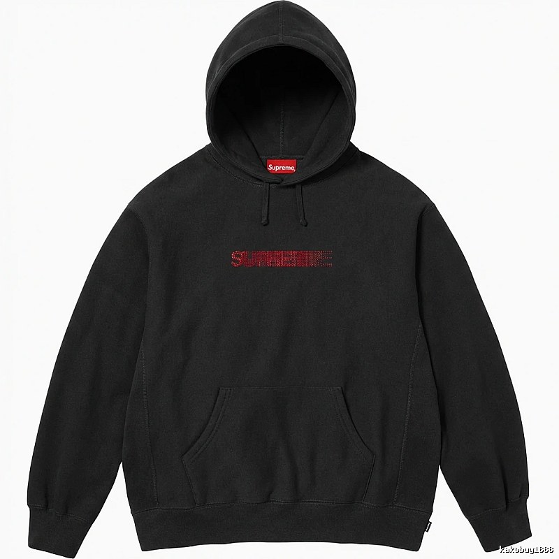 Supreme basic simple black sweatshirt