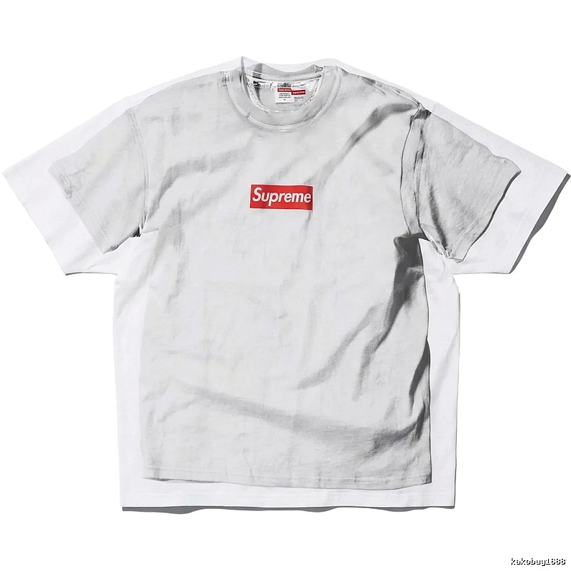 Supreme basic simple white T-shirt