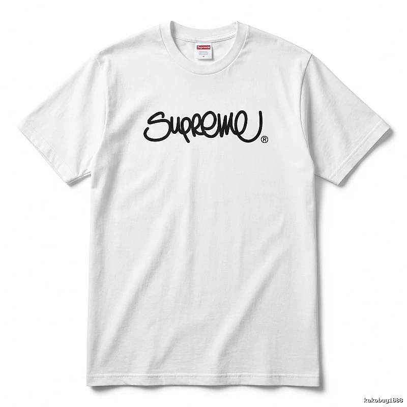 Supreme basic white T-shirt