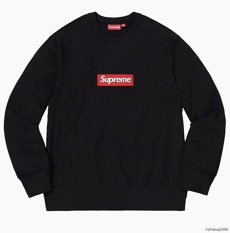 Supreme Easy Match Logo hoodie Gray Red Oversized for Everyday Use