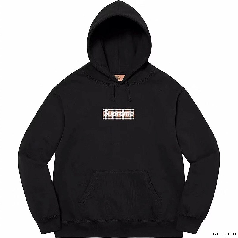 Supreme Monogram Logo hoodie Gray Red Oversized for Casual Outfits