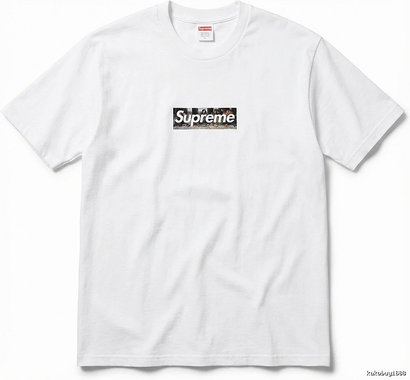 Supreme Retro Style White T-shirt