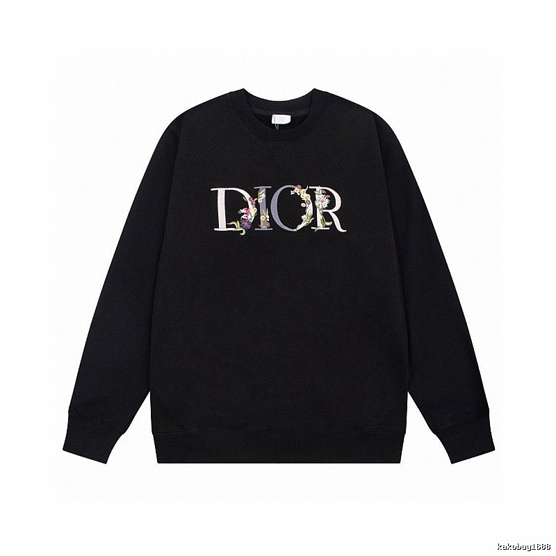Sweatshirt by Dior with Black Sweatshirt with Dior Floral