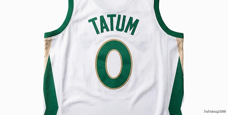 Tatum Series Green and White Basketball Vest