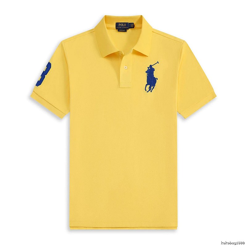 The classic yellow shirt of Ralph Lauren Polo.