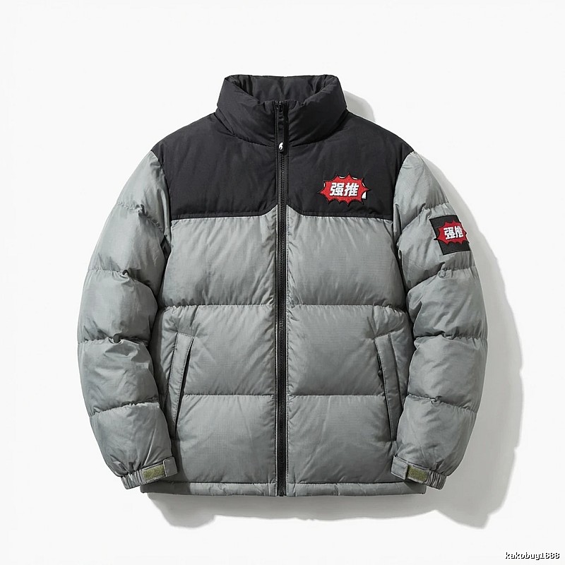 The North Face's strongly recommended Wind Grey Black down jacket