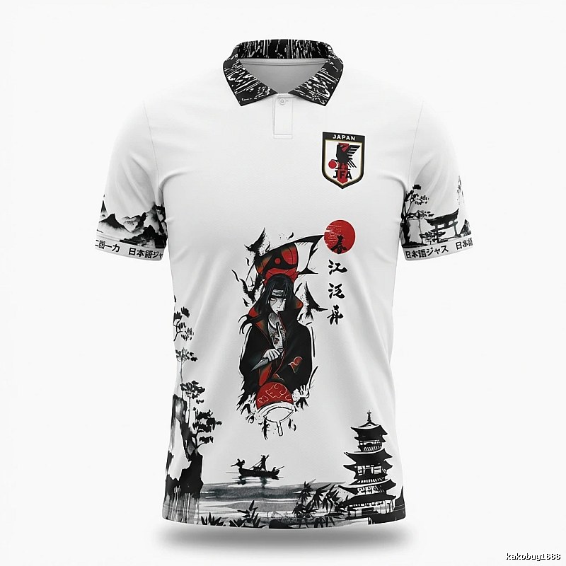 Tokyo Ghoul and Japanese-style white T-shirt