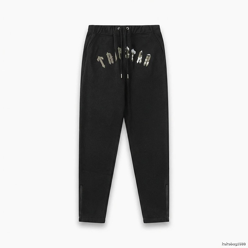 Trapstar Letter Style Black Sweatpants